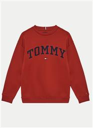 ΜΠΛΟΥΖΑ VARSITY KB0KB09119 ΚΟΚΚΙΝΟ REGULAR FIT TOMMY HILFIGER