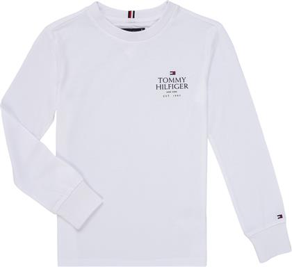 ΜΠΛΟΥΖΑΚΙΑ ΜΕ ΜΑΚΡΙΑ ΜΑΝΙΚΙΑ TH LOGO PUFF PRINT REG TEE LS TOMMY HILFIGER