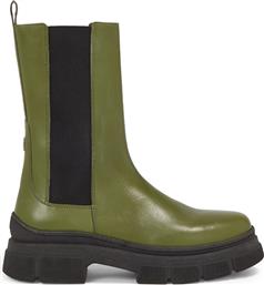 ΜΠΟΤΑΚΙΑ ΜΕ ΛΑΣΤΙΧΟ ESSENTIAL LEATHER CHELSEA BOOT FW0FW07490 ΠΡΑΣΙΝΟ TOMMY HILFIGER