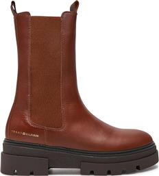 ΜΠΟΤΑΚΙΑ ΜΕ ΛΑΣΤΙΧΟ MONOCHROMATIC CHELSEA BOOT FW0FW06730 ΚΑΦΕ TOMMY HILFIGER