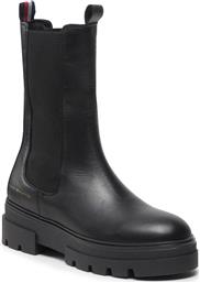 ΜΠΟΤΑΚΙΑ ΜΕ ΛΑΣΤΙΧΟ MONOCHROMATIC CHELSEA BOOT FW0FW06730 ΜΑΥΡΟ TOMMY HILFIGER