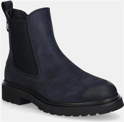 ΜΠΟΤΑΚΙΑ NUBUCK TH NUBUCK CLEATED CHELSEA ΧΡΩΜΑ: ΝΑΥΤΙΚΟ ΜΠΛΕ, FW0FW09041 TOMMY HILFIGER