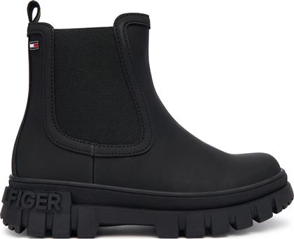 ΜΠΟΤΑΚΙΑ T3X5-34130-1355999 S ΜΑΥΡΟ TOMMY HILFIGER