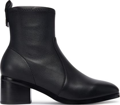ΜΠΟΤΑΚΙΑ TH STRETCH LEATHER BOOTIE FW0FW08860 ΜΑΥΡΟ TOMMY HILFIGER