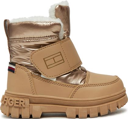 ΜΠΟΤΕΣ ΧΙΟΝΙΟΥ FUR BOOT T1A5-33605-1695 M ΜΠΕΖ TOMMY HILFIGER