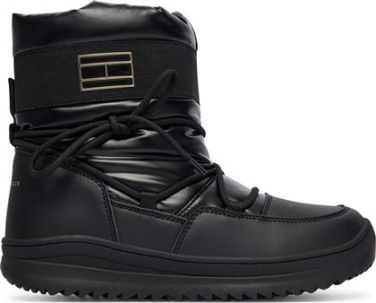 ΜΠΟΤΕΣ ΧΙΟΝΙΟΥ SNOW BOOT T3A5-34052-1474 D ΜΑΥΡΟ TOMMY HILFIGER