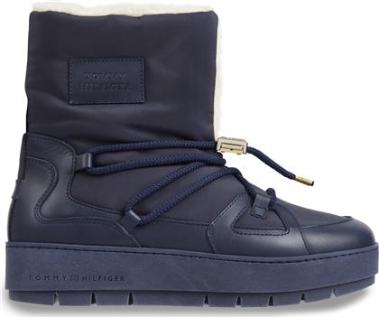 ΜΠΟΤΕΣ ΧΙΟΝΙΟΥ TOMMY ESSENTIAL SNOWBOOT FW0FW07504 ΜΠΛΕ TOMMY HILFIGER