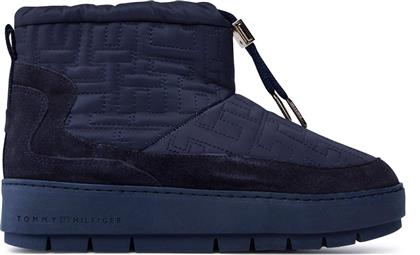 ΜΠΟΤΕΣ ΧΙΟΝΙΟΥ TOMMY MONOGRAM SNOWBOOT FW0FW07637 ΜΠΛΕ TOMMY HILFIGER