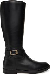 ΜΠΟΤΕΣ T4A6-34037-0036 ΜΑΥΡΟ TOMMY HILFIGER