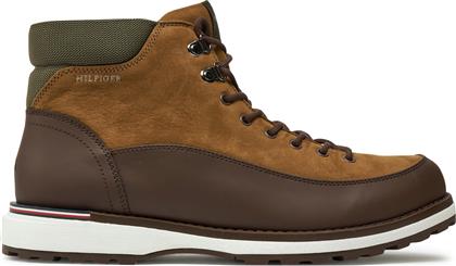 ΜΠΟΤΙΝΙΑ CORPORATE OUTDOOR NUBUCK BOOT FM0FM05190 ΚΑΦΕ TOMMY HILFIGER