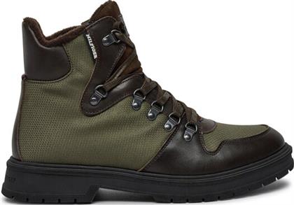 ΜΠΟΤΙΝΙΑ HILFIGER WARM CORDURA MIX BOOT FM0FM05180 ΠΡΑΣΙΝΟ TOMMY HILFIGER