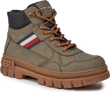 ΜΠΟΤΙΝΙΑ T3B5-33157-0316409 S ΚΑΦΕ TOMMY HILFIGER από το EPAPOUTSIA