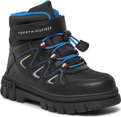 ΜΠΟΤΙΝΙΑ T3B5-33160-1047999 M ΜΑΥΡΟ TOMMY HILFIGER