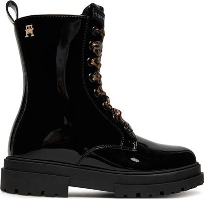 ΜΠΟΤΙΝΙΑ T4A5-34026-0775 S ΜΑΥΡΟ TOMMY HILFIGER