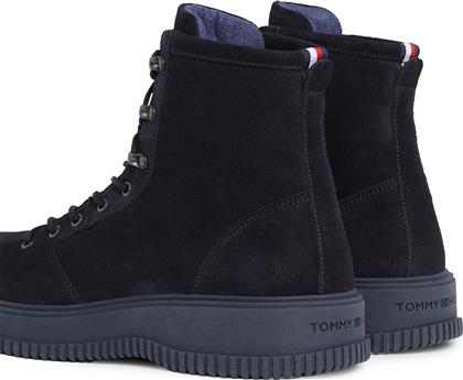 ΜΠΟΤΙΝΙΑ TH EVERYDAY CLASS W SUEDE HOOKS FM0FM04762 ΜΠΛΕ TOMMY HILFIGER