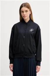 ΜΠΟΥΦΑΝ BOMBER ΜΕ ΠΡΟΣΘΗΚΗ ΜΑΛΛΙΟΥ ΧΡΩΜΑ: ΝΑΥΤΙΚΟ ΜΠΛΕ, WW0WW49392 TOMMY HILFIGER