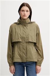 ΜΠΟΥΦΑΝ ΧΡΩΜΑ: ΠΡΑΣΙΝΟ, WW0WW46444 TOMMY HILFIGER