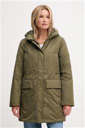 ΜΠΟΥΦΑΝ ΧΡΩΜΑ: ΠΡΑΣΙΝΟ, WW0WW46533 TOMMY HILFIGER