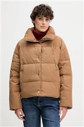 ΜΠΟΥΦΑΝ ΜΕ ΕΠΕΝΔΥΣΗ ΑΠΟ ΠΟΥΠΟΥΛΑ ΧΡΩΜΑ: ΚΑΦΕ, WW0WW47294 TOMMY HILFIGER