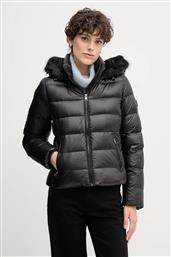 ΜΠΟΥΦΑΝ ΜΕ ΕΠΕΝΔΥΣΗ ΑΠΟ ΠΟΥΠΟΥΛΑ ΧΡΩΜΑ: ΜΑΥΡΟ, WW0WW47354 TOMMY HILFIGER