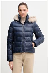 ΜΠΟΥΦΑΝ ΜΕ ΕΠΕΝΔΥΣΗ ΑΠΟ ΠΟΥΠΟΥΛΑ ΧΡΩΜΑ: ΝΑΥΤΙΚΟ ΜΠΛΕ, WW0WW47354 TOMMY HILFIGER