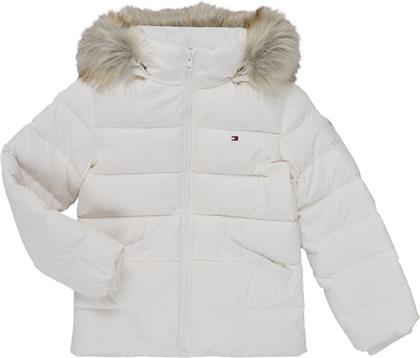 ΧΟΝΤΡΟ ΜΠΟΥΦΑΝ ESSENTIAL DOWN FUR HOOD JACKET TOMMY HILFIGER από το SPARTOO