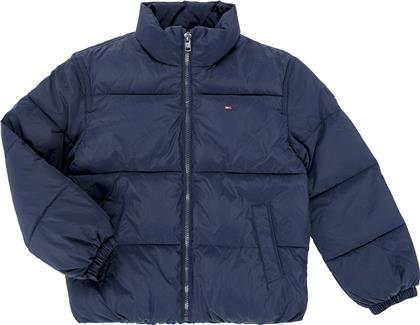 ΧΟΝΤΡΟ ΜΠΟΥΦΑΝ FLAG PUFFER JACKET TOMMY HILFIGER