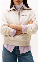 CLASSIC SCRIPT FLEECE HALF-ZIP TOMMY HILFIGER