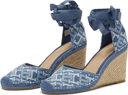 CLOSED TOE WEDGE MONOGRAM FW0FW07011 - 04720 TOMMY HILFIGER