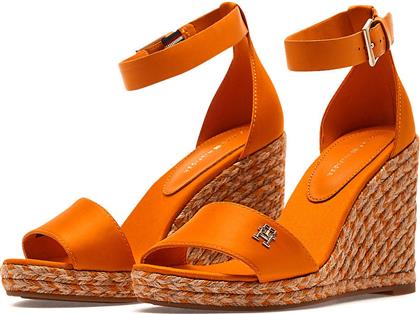 COLORFUL HIGH WEDGE SATIN SAND FW0FW07914 - THSG3 TOMMY HILFIGER