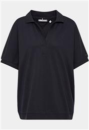 POLO WW0WW39272 ΣΚΟΥΡΟ ΜΠΛΕ RELAXED FIT TOMMY HILFIGER