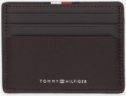 ΔΕΡΜΑΤΙΝΗ ΘΗΚΗ ΓΙΑ ΚΑΡΤΕΣ ΧΡΩΜΑ: ΚΑΦΕ, AM0AM13738 TOMMY HILFIGER