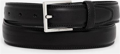 ΔΕΡΜΑΤΙΝΗ ΖΩΝΗ ΧΡΩΜΑ: ΜΑΥΡΟ, AM0AM13760 TOMMY HILFIGER