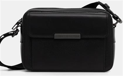 ΔΕΡΜΑΤΙΝΟ ΦΑΚΕΛΑΚΙ ΧΡΩΜΑ: ΜΑΥΡΟ, AM0AM14017 TOMMY HILFIGER