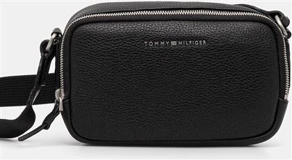 ΔΕΡΜΑΤΙΝΟ ΦΑΚΕΛΑΚΙ ΧΡΩΜΑ: ΜΑΥΡΟ, AM0AM14022 TOMMY HILFIGER