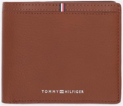ΔΕΡΜΑΤΙΝΟ ΠΟΡΤΟΦΟΛΙ ΑΝΔΡΙΚΟ, ΧΡΩΜΑ: ΚΑΦΕ, AM0AM13969 TOMMY HILFIGER
