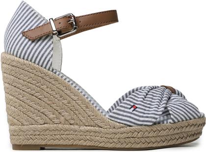 ΕΣΠΑΝΤΡΙΓΙΕΣ BASIC SEERSUCKER HIGH WEDGE FW0FW07160 ΜΠΛΕ TOMMY HILFIGER