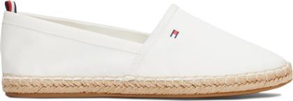 ΕΣΠΑΝΤΡΙΓΙΕΣ BASIC TOMMY FLAT ESPADRILLE FW0FW06497 ΕΚΡΟΥ TOMMY HILFIGER