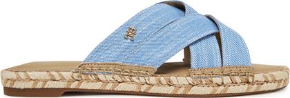 ΕΣΠΑΝΤΡΙΓΙΕΣ CHAMBRAY ESPADRILLE MULE FW0FW08501 ΜΠΛΕ TOMMY HILFIGER