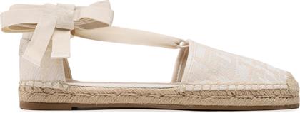 ΕΣΠΑΝΤΡΙΓΙΕΣ CLOSED TOE ESPADRILLE MONOGRAM W FW0FW07253 ΕΚΡΟΥ TOMMY HILFIGER