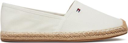 ΕΣΠΑΝΤΡΙΓΙΕΣ FLAG CANVAS ESPADRILLE FW0FW08541 ΕΚΡΟΥ TOMMY HILFIGER από το MODIVO