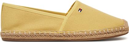 ΕΣΠΑΝΤΡΙΓΙΕΣ FLAG CANVAS ESPADRILLE FW0FW08541 ΚΙΤΡΙΝΟ TOMMY HILFIGER