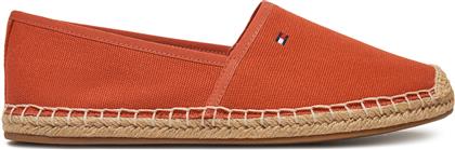 ΕΣΠΑΝΤΡΙΓΙΕΣ FLAG CANVAS ESPADRILLE FW0FW08541 ΚΟΚΚΙΝΟ TOMMY HILFIGER