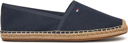 ΕΣΠΑΝΤΡΙΓΙΕΣ FLAG CANVAS ESPADRILLE FW0FW08541 ΣΚΟΥΡΟ ΜΠΛΕ TOMMY HILFIGER από το MODIVO