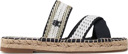 ΕΣΠΑΝΤΡΙΓΙΕΣ GOLDEN WEBBING SANDAL FW0FW07096 ΣΚΟΥΡΟ ΜΠΛΕ TOMMY HILFIGER