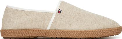 ΕΣΠΑΝΤΡΙΓΙΕΣ HILFIGER CHAMBRAY ESPADRILLE FM0FM05391 ΕΚΡΟΥ TOMMY HILFIGER