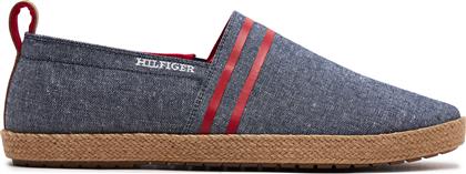 ΕΣΠΑΝΤΡΙΓΙΕΣ HILFIGER ESPADRILLE C CHAMBRAY FM0FM04982 ΣΚΟΥΡΟ ΜΠΛΕ TOMMY HILFIGER από το EPAPOUTSIA