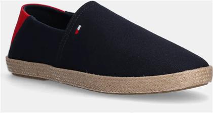 ΕΣΠΑΝΤΡΙΓΙΕΣ HILFIGER ESPADRILLE CORE TEXTILE ΧΡΩΜΑ: ΝΑΥΤΙΚΟ ΜΠΛΕ, FM0FM05353 TOMMY HILFIGER