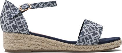 ΕΣΠΑΝΤΡΙΓΙΕΣ ROPE WEDGE SANDAL DENIM T3A7-32776-0048 S ΓΑΛΑΖΙΟ TOMMY HILFIGER