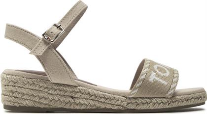 ΕΣΠΑΝΤΡΙΓΙΕΣ ROPE WEDGE SANDAL T3A7-33287-0890 M ΜΠΕΖ TOMMY HILFIGER